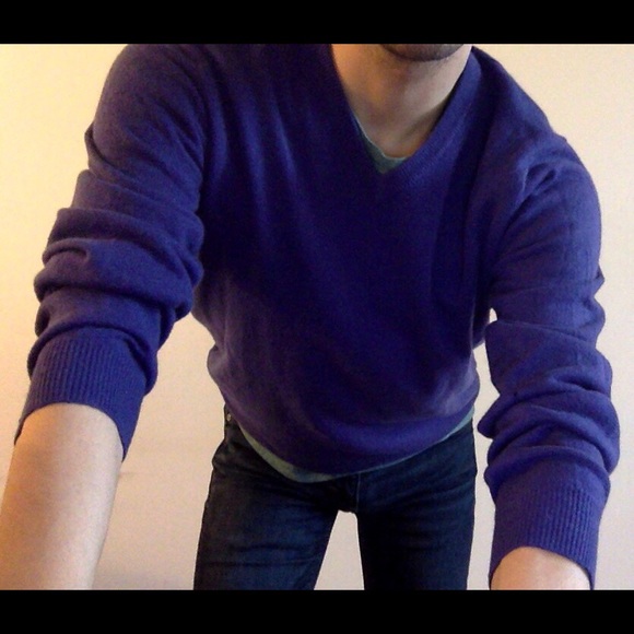 Cashmere Sweater Purple - Picture 4 of 5